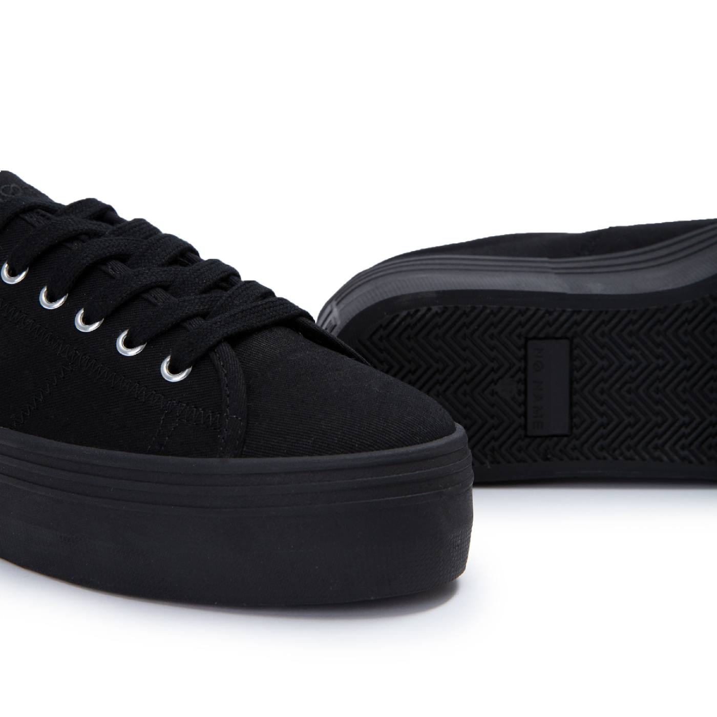 SNEAKER PLATO M - TELA - NERO